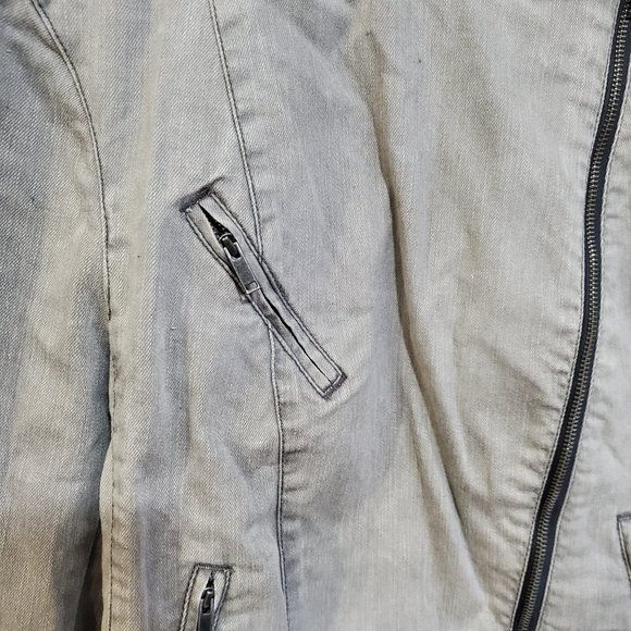 Calvin Klein | Denim Moto Jacket - Picture 5 of 5